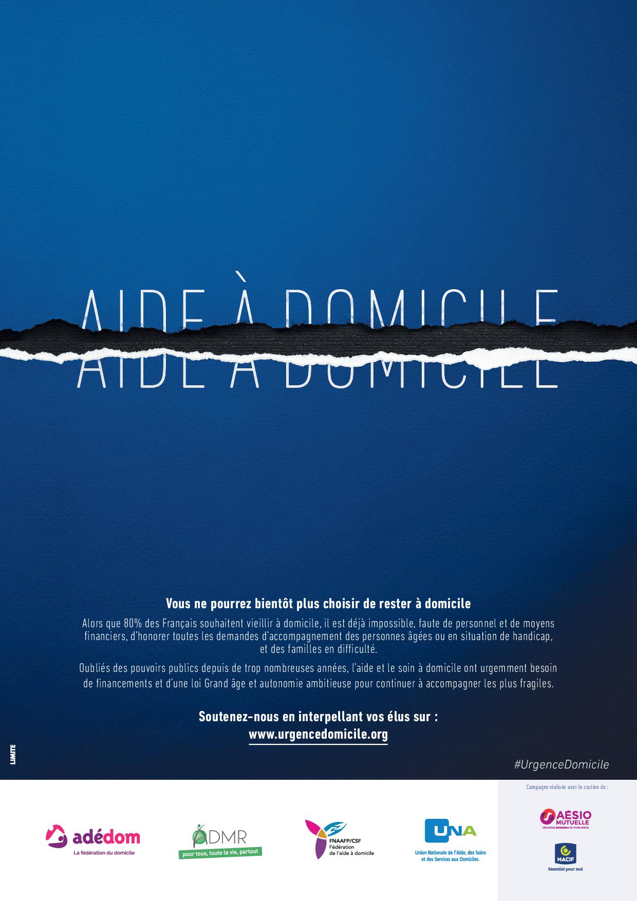 Campagne nationale #Urgence Domicile